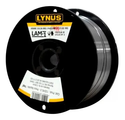 Arame MIG para Solda sem Gás 1kg Linus